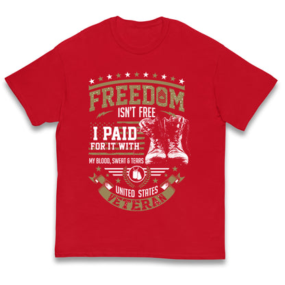 Usa Army Kids T Shirt