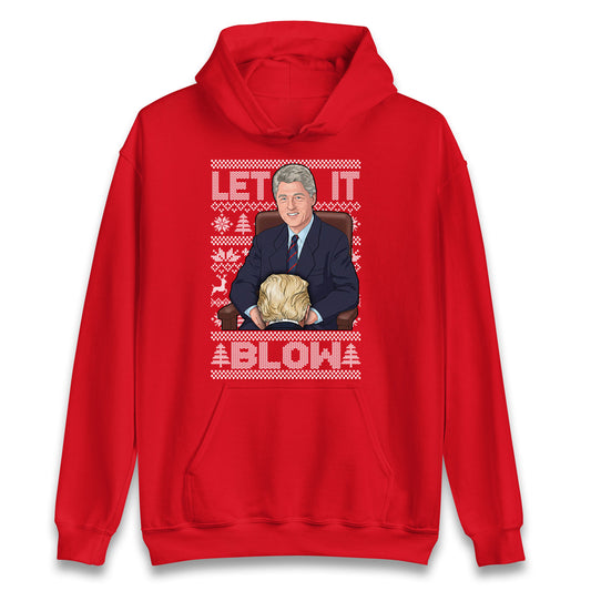 Bill Clinton Christmas Hoodie 