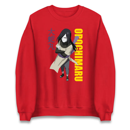 orochimaru naruto shippuden sweatshirt