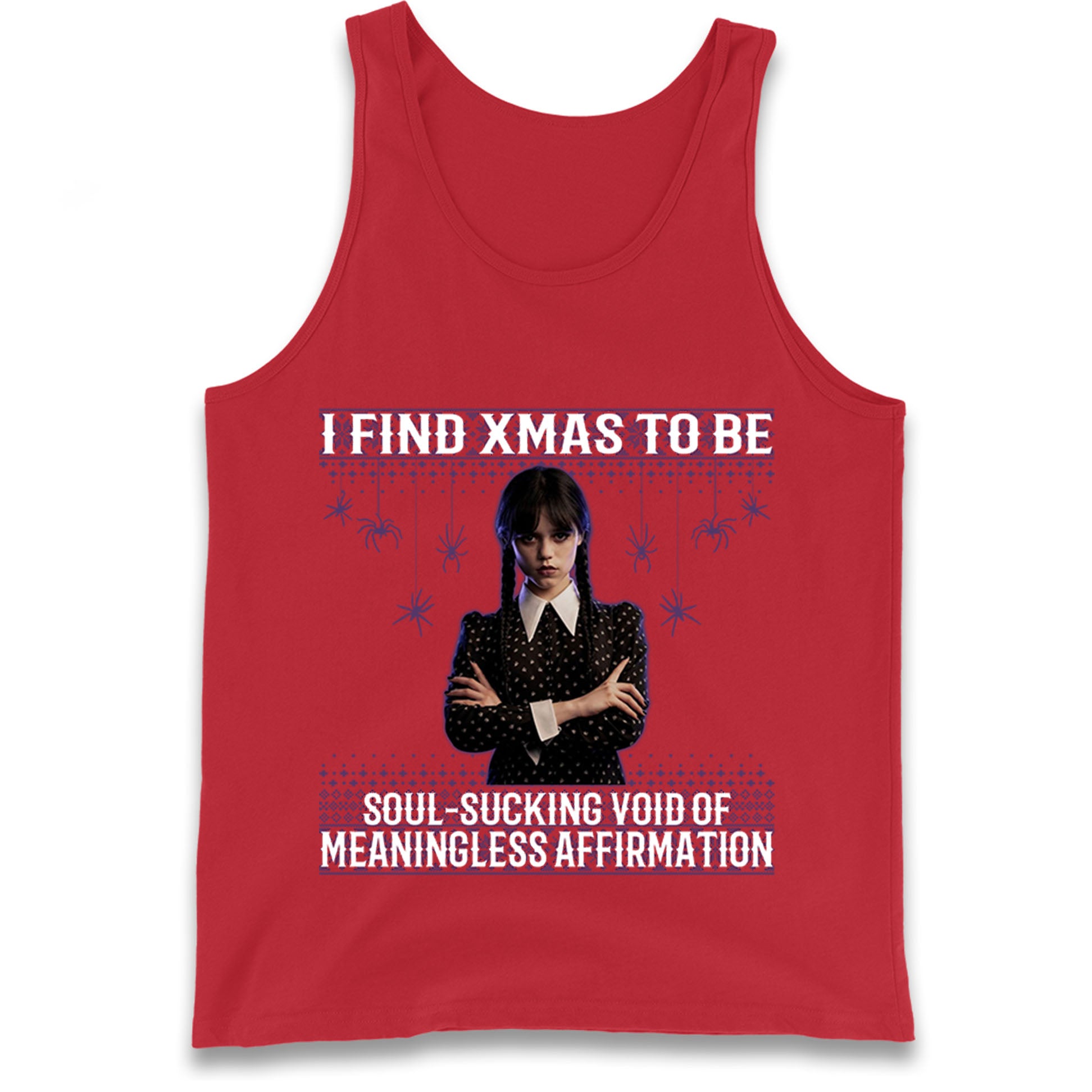 Wednesday Christmas Tank Top