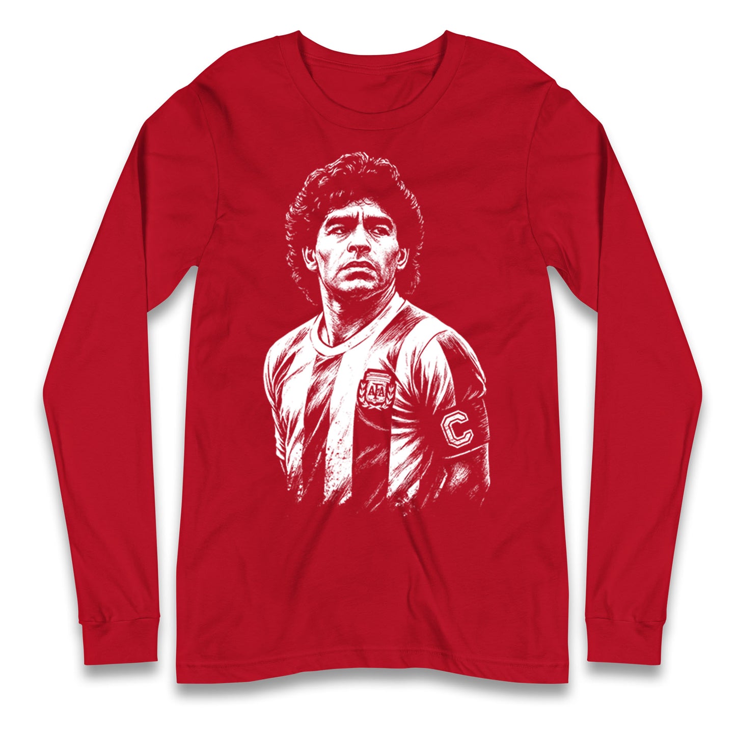 Maradona Argentina Longsleeve T Shirt