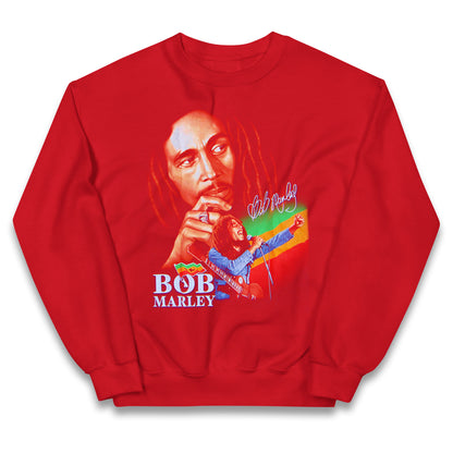 Bob Marley Iron Like A Lion Kids Jumper