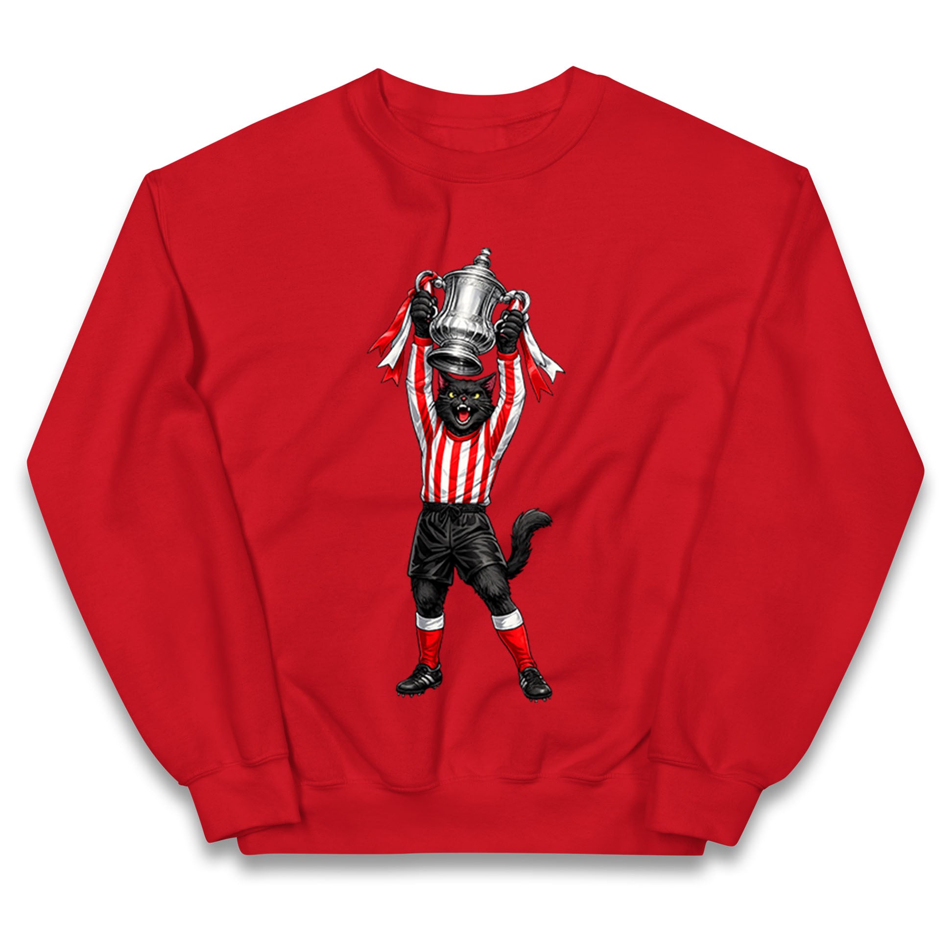 Retro Sunderland FA Cup Winners 1972-1973 Kids Jumper