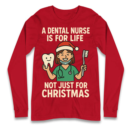 Dental Nurse Christmas Longsleeve T Shirt
