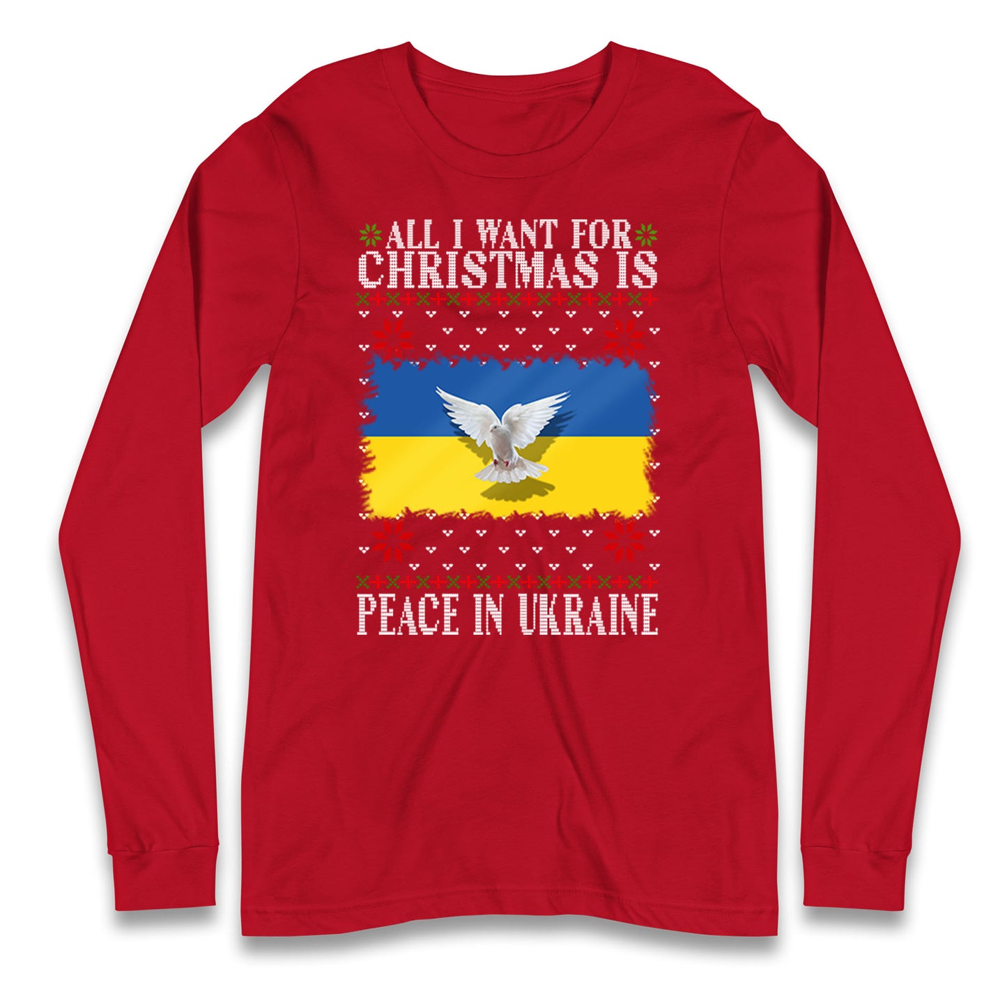 peace in ukraine long sleeve t shirt
