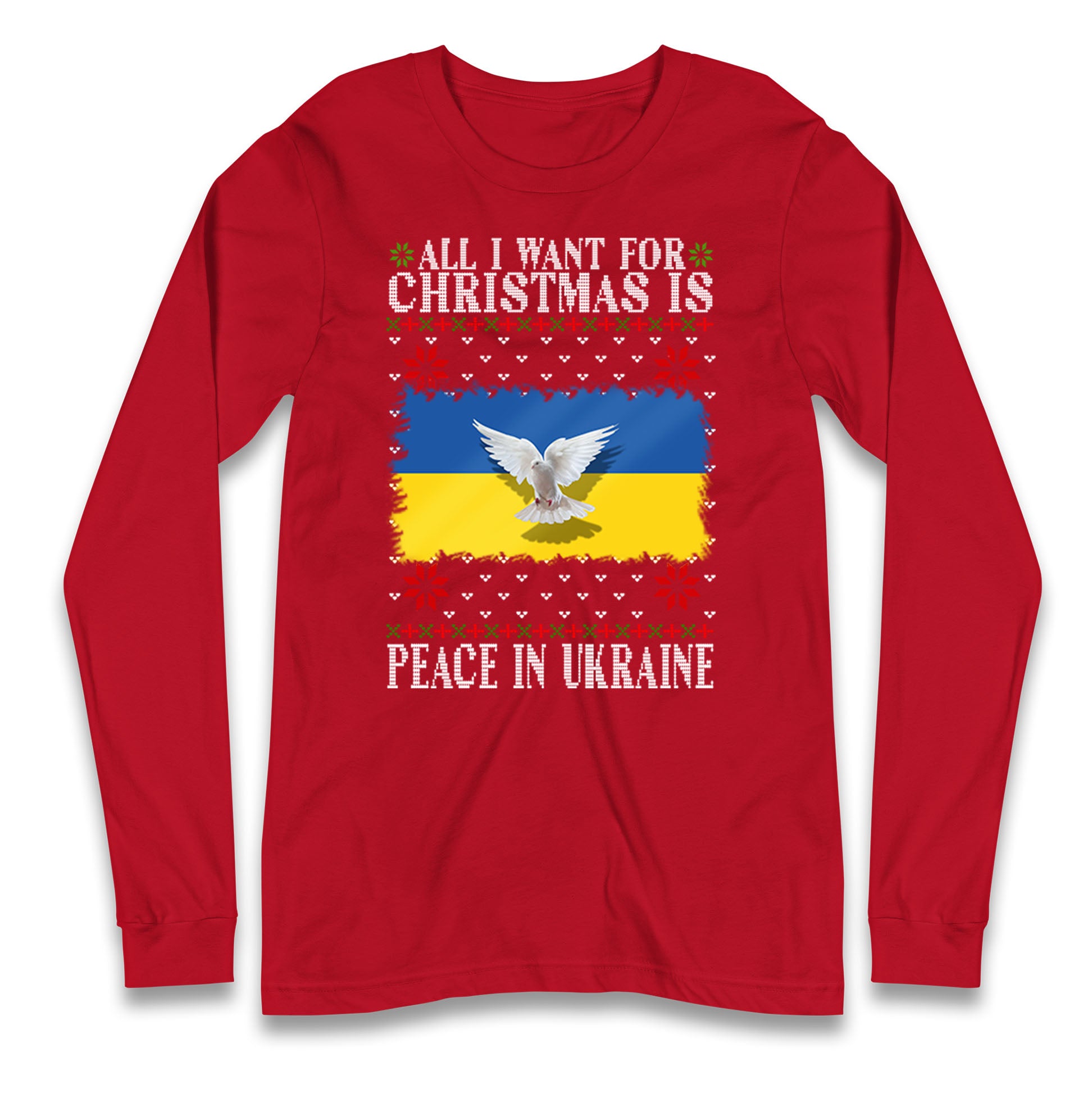 peace in ukraine long sleeve t shirt