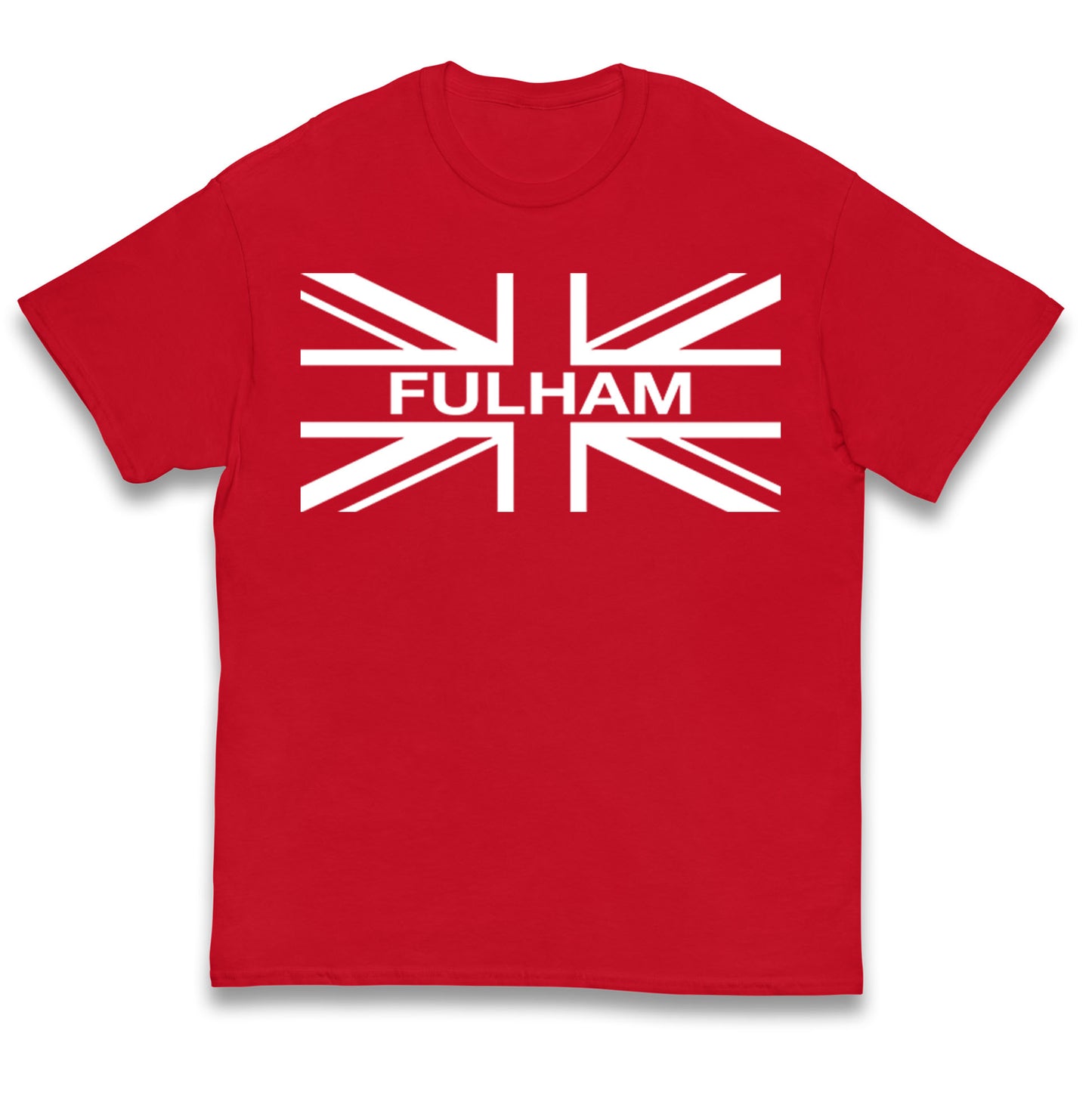 Fulham Football Flag Kids T Shirt