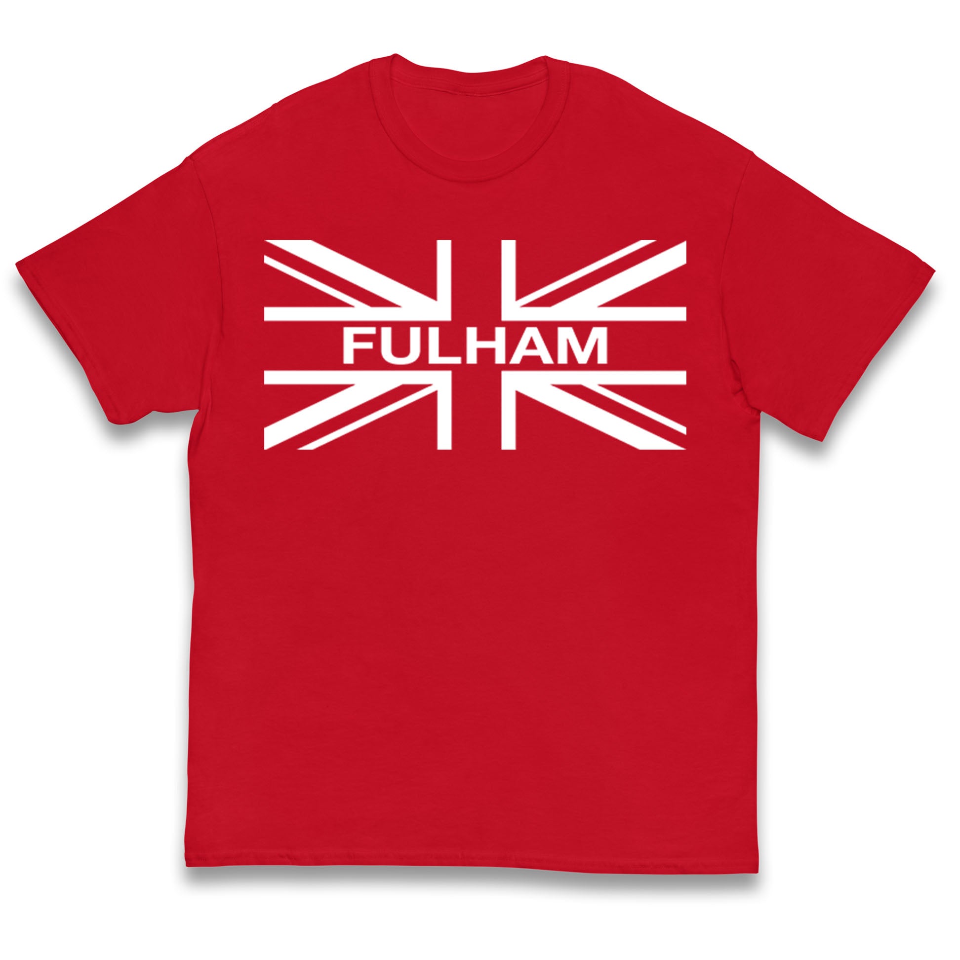 Fulham Football Flag Kids T Shirt