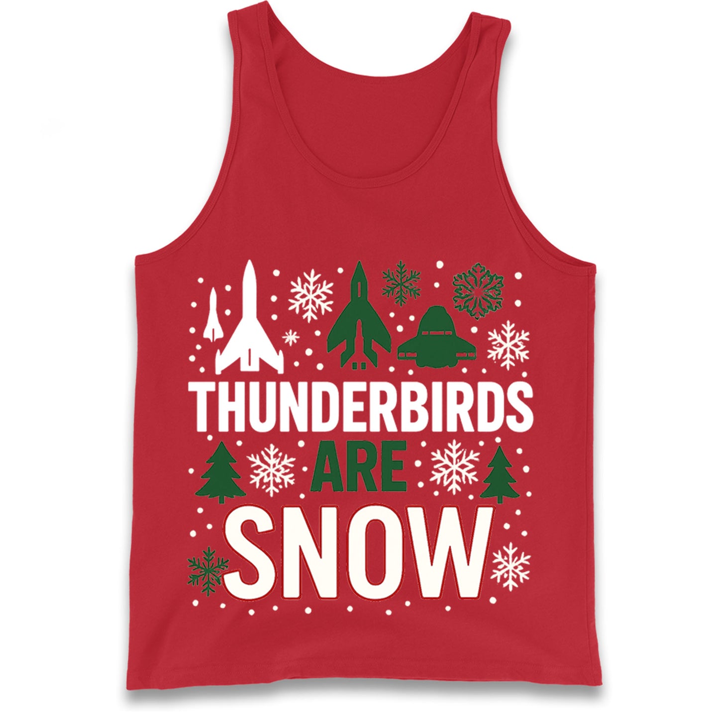Thunderbirds Christmas Tank Top