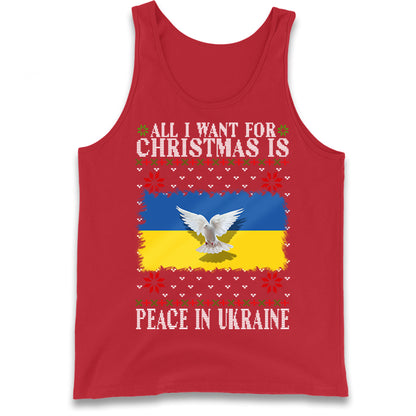 peace in ukraine tank top
