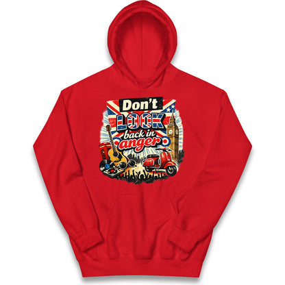 Don't Look Back In Anger Kids Hoodie