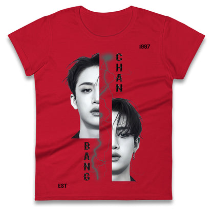 Bang Chan Ladies T Shirt