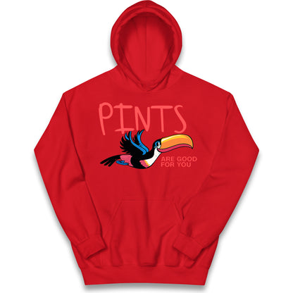 Pints Are Good For You Guinness Kids Hoodie