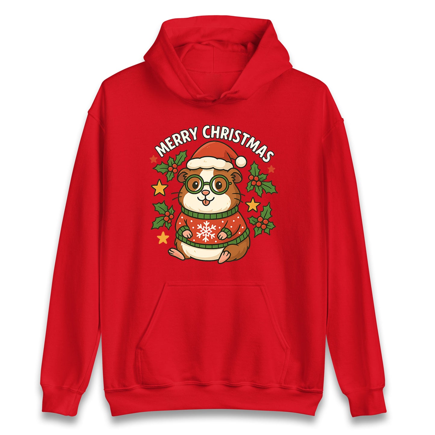 Guinea Pig Christmas Hoodie