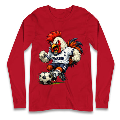 Retro Tottenhm Hotspur Longsleeve T Shirt