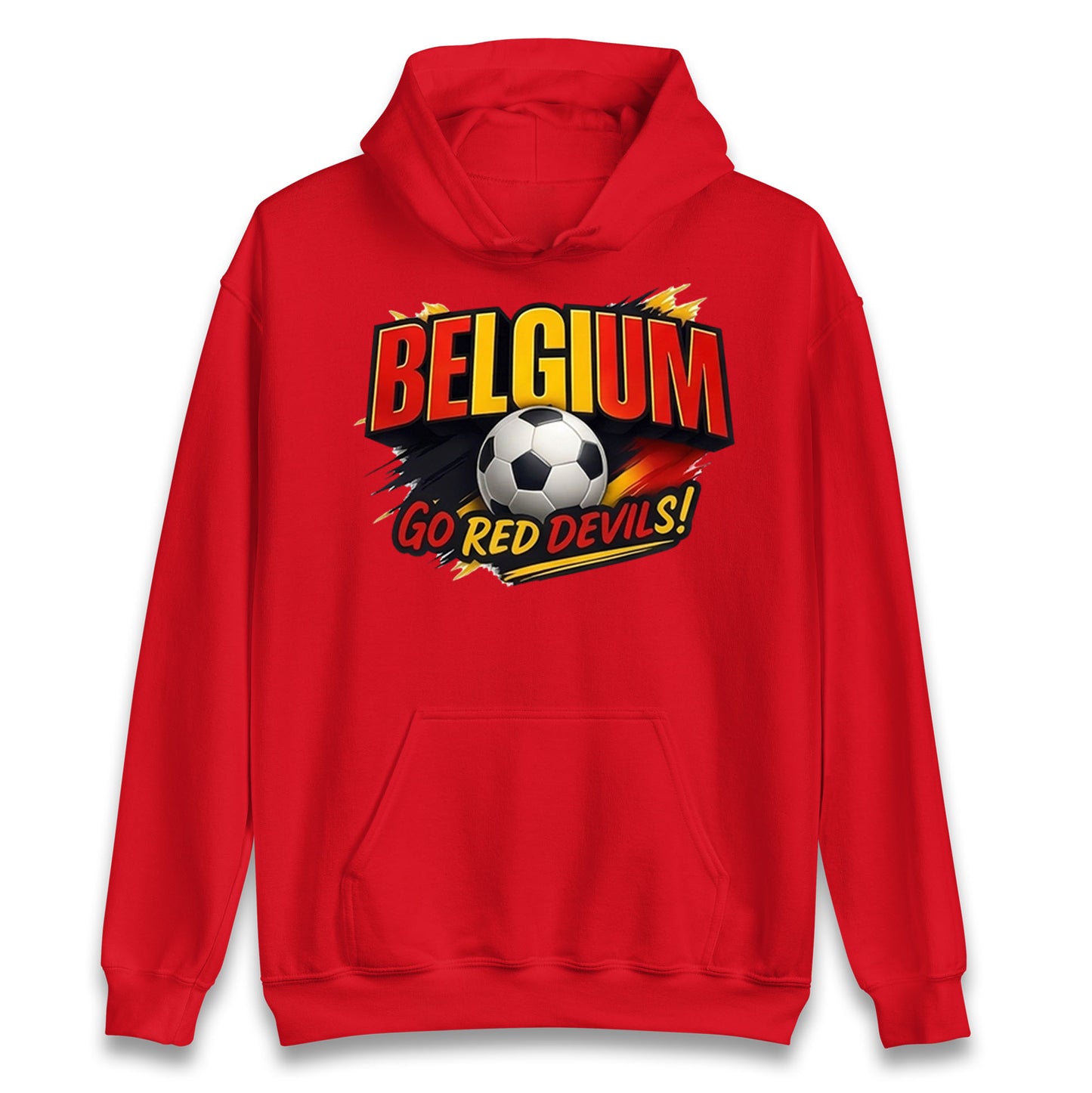 Belgium Retro Football Hoodie