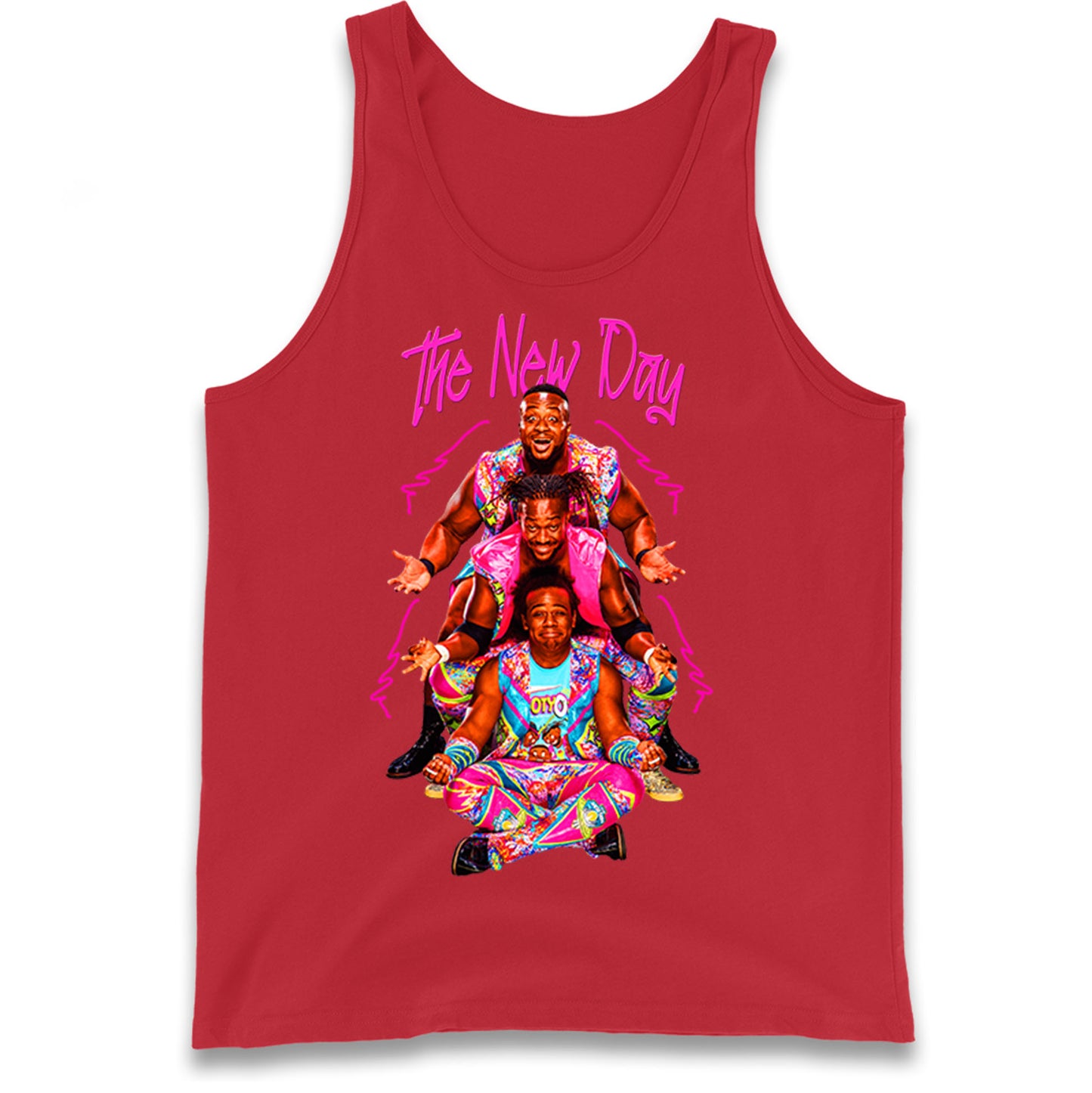The New Day wwe Bootleg Tank Top