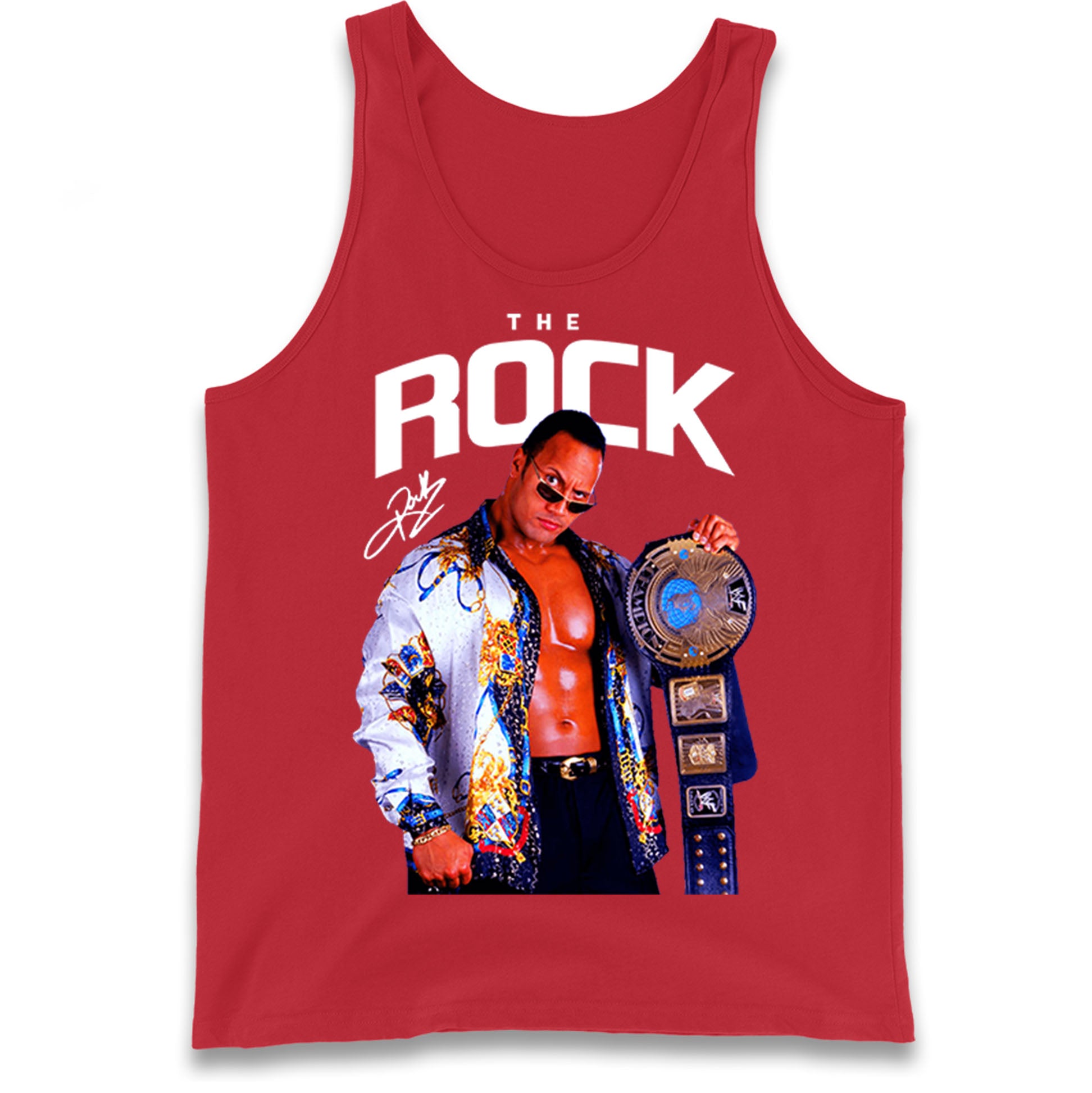 The Rock Tank Top WWE