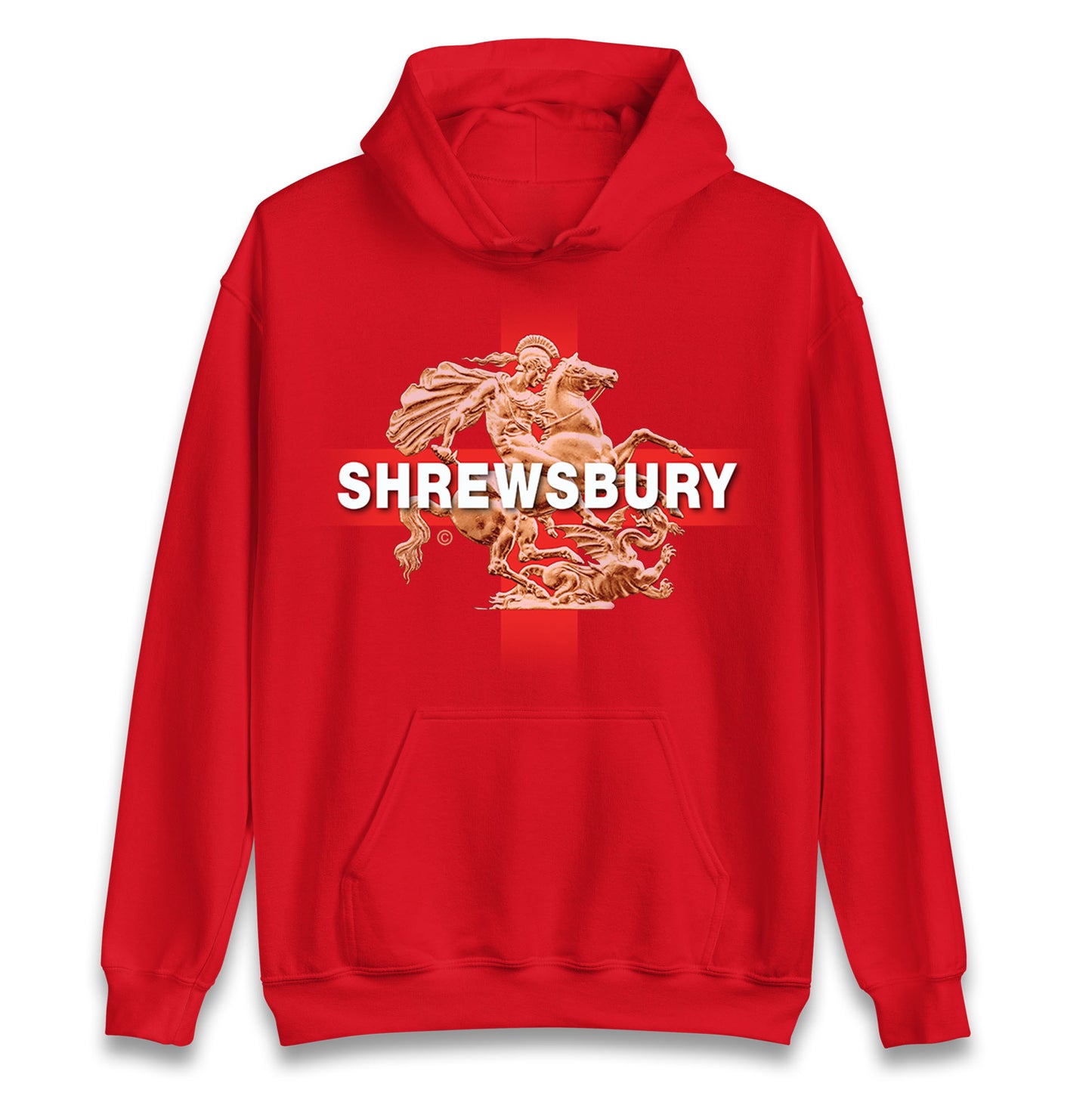 Shrewsbury St George & The Dragon Unisex Hoodie