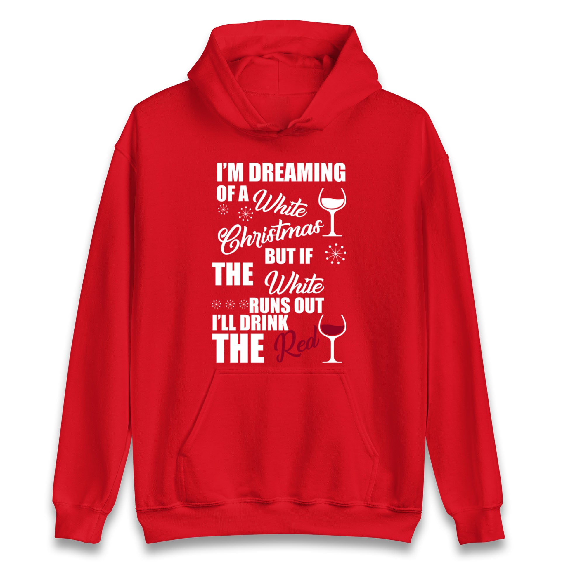 Wine Christmas Hoodie
