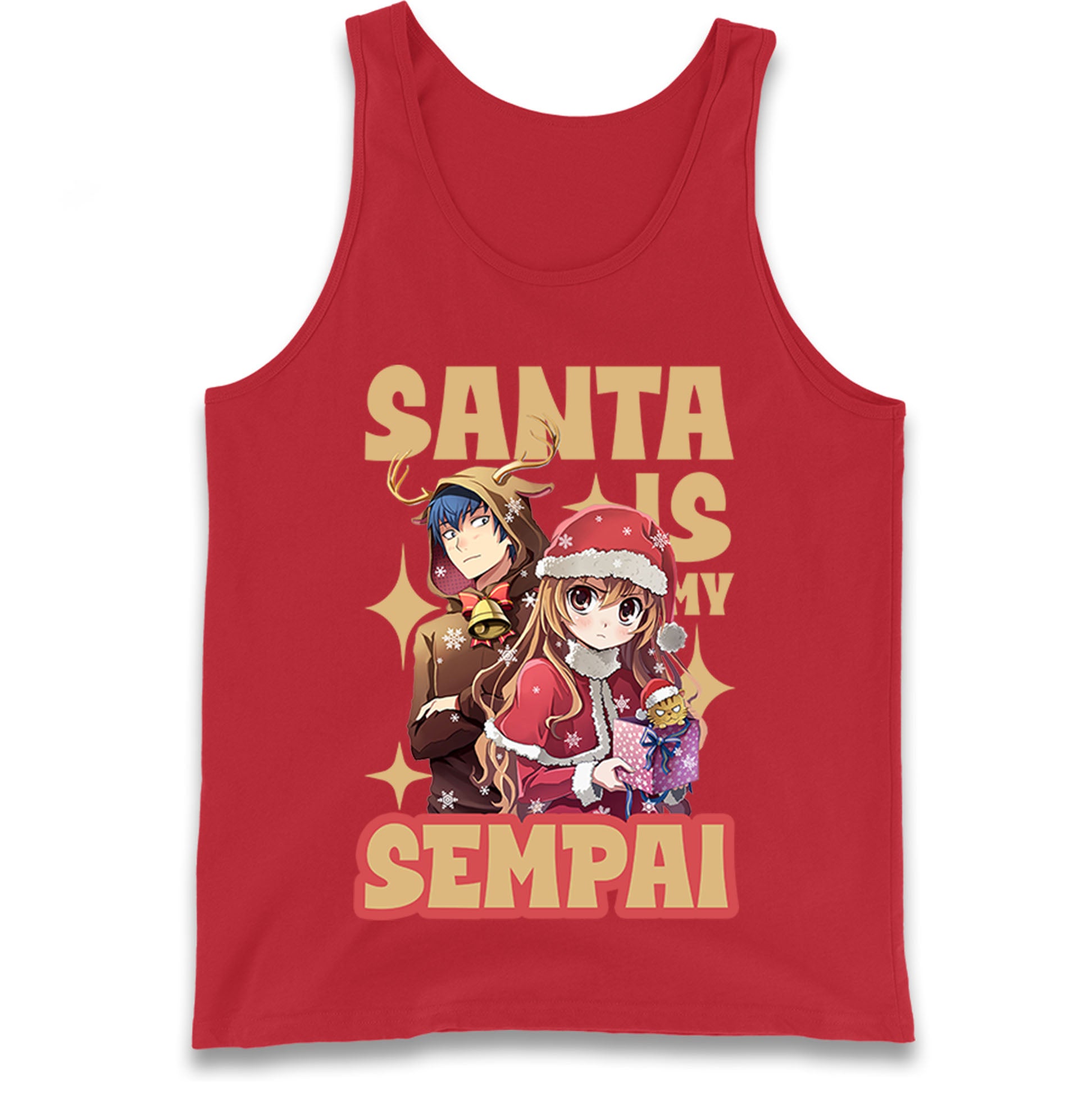 toradora anime christmas tank top