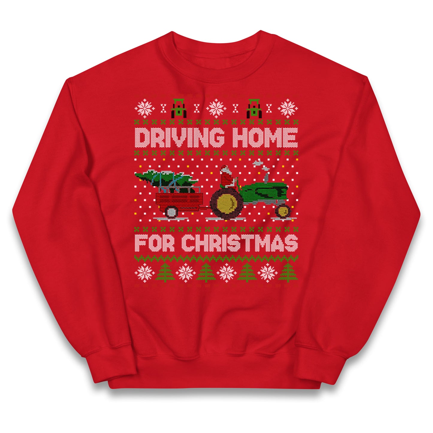 John Deere Christmas Kids Jumper