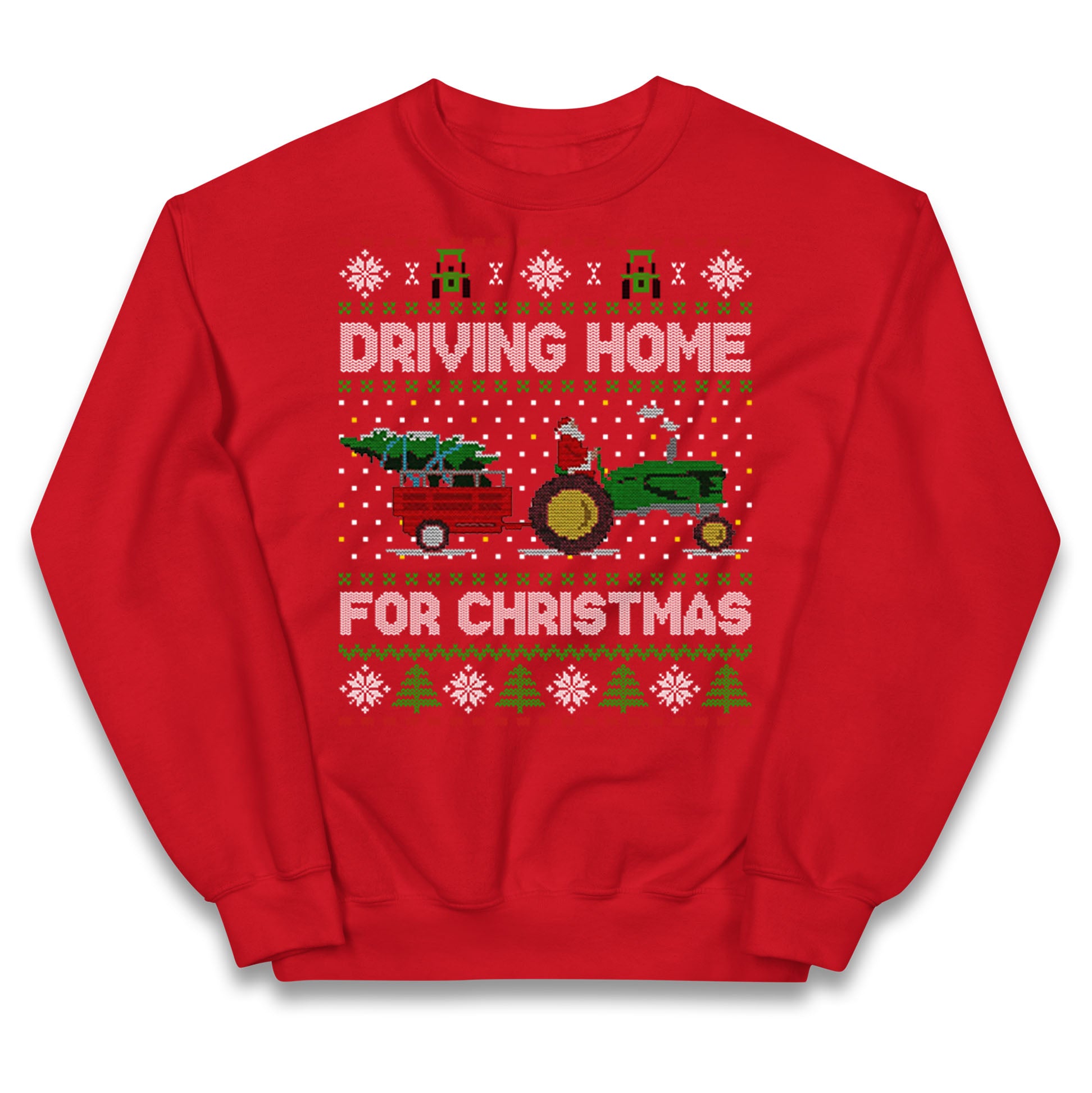 John Deere Christmas Kids Jumper
