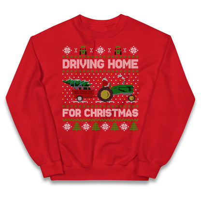 John Deere Christmas Kids Jumper