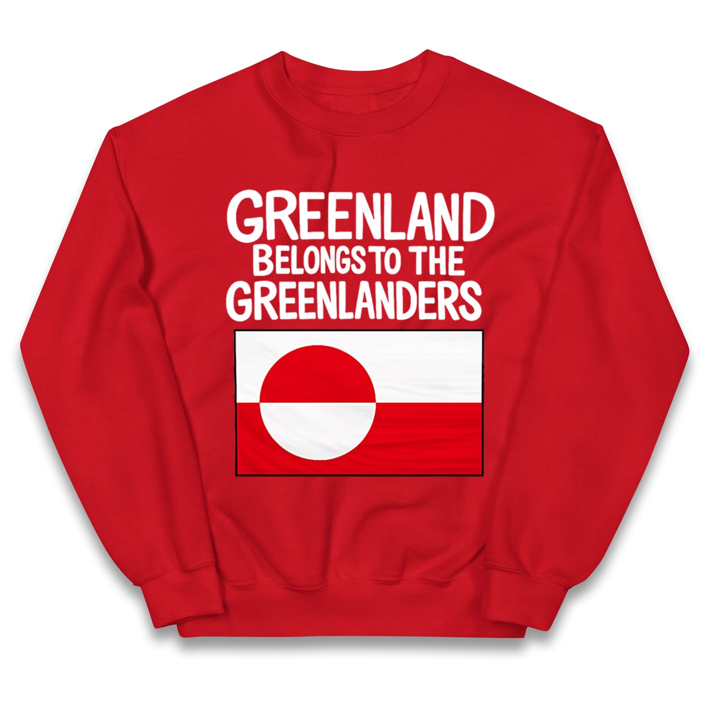 Greenland Belongs To The Greenlanders Kids Jumper