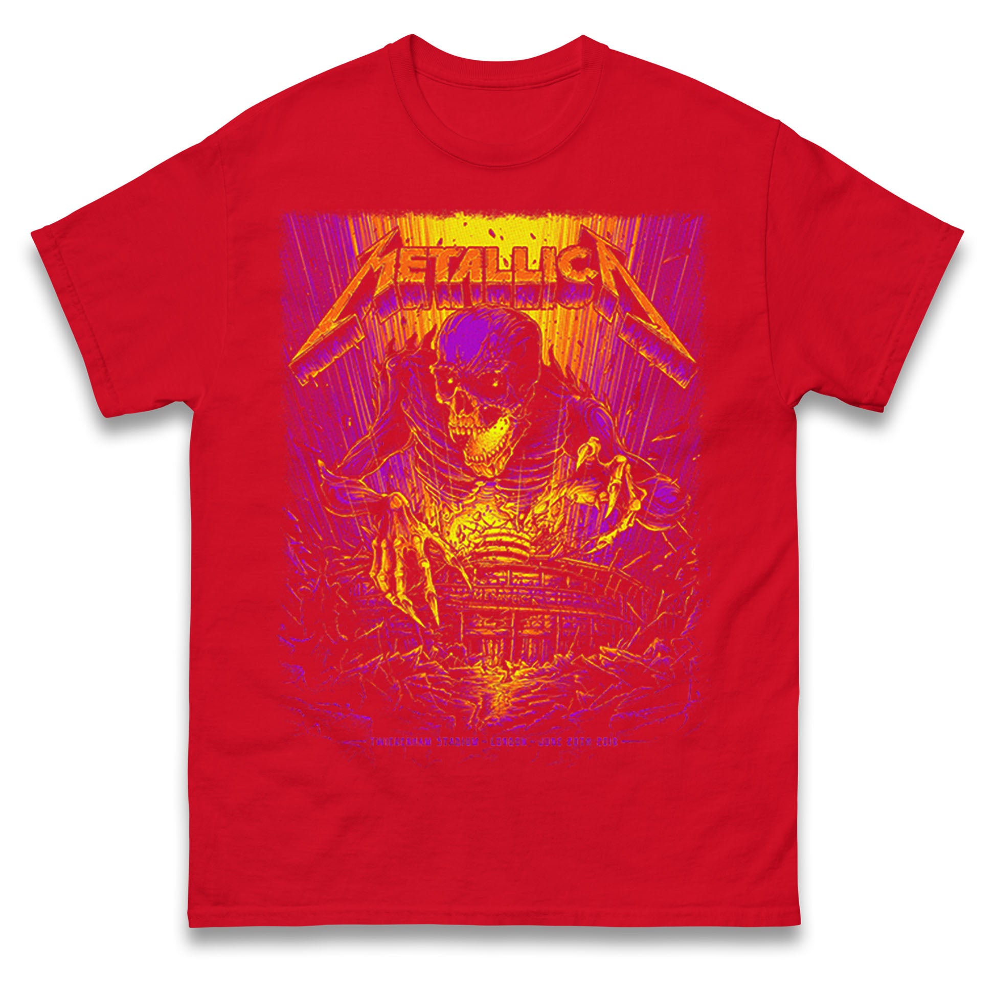 Metallica Twickenham Stadium T Shirt