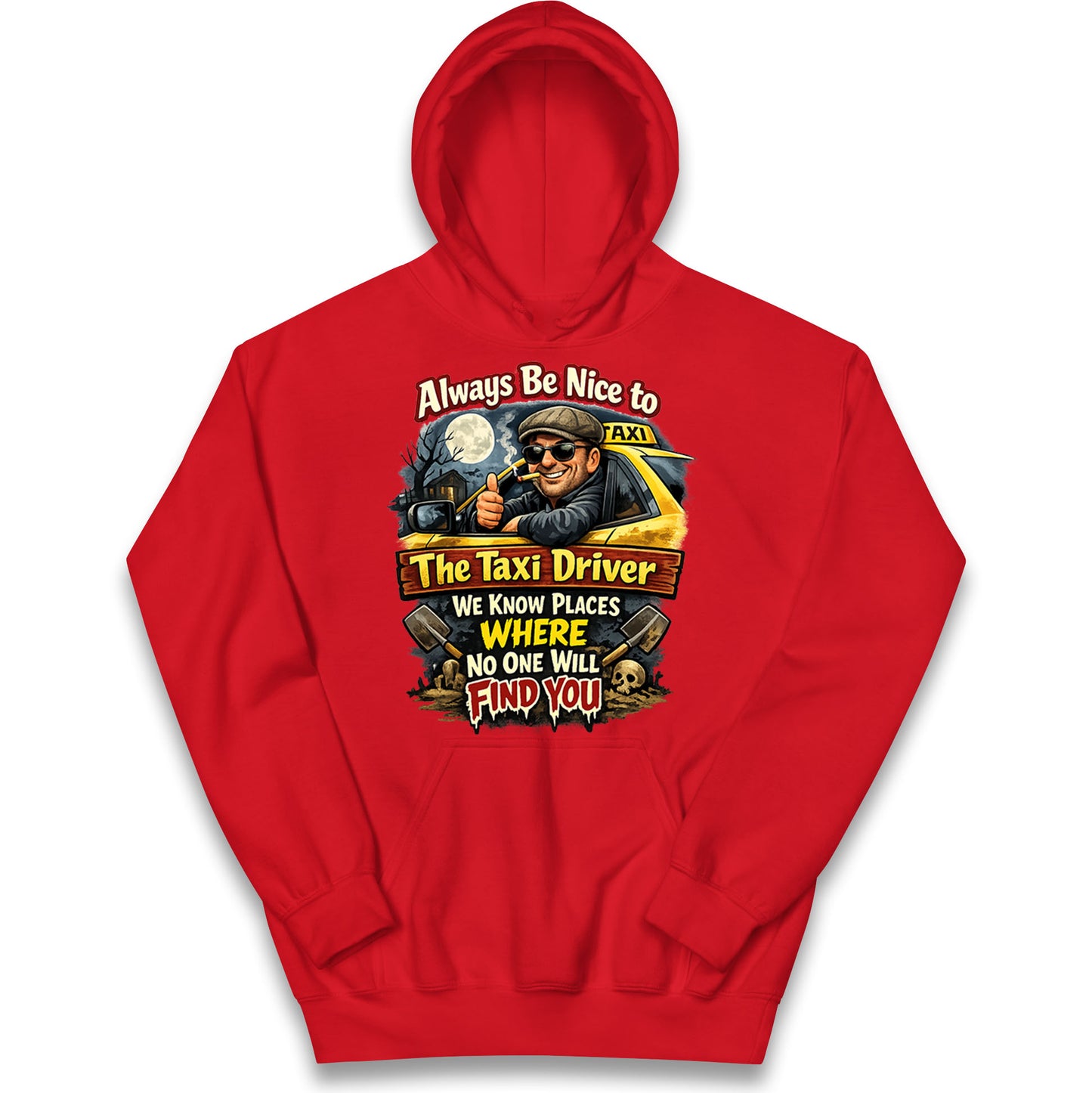 Taxi Driver Kids Hoodie