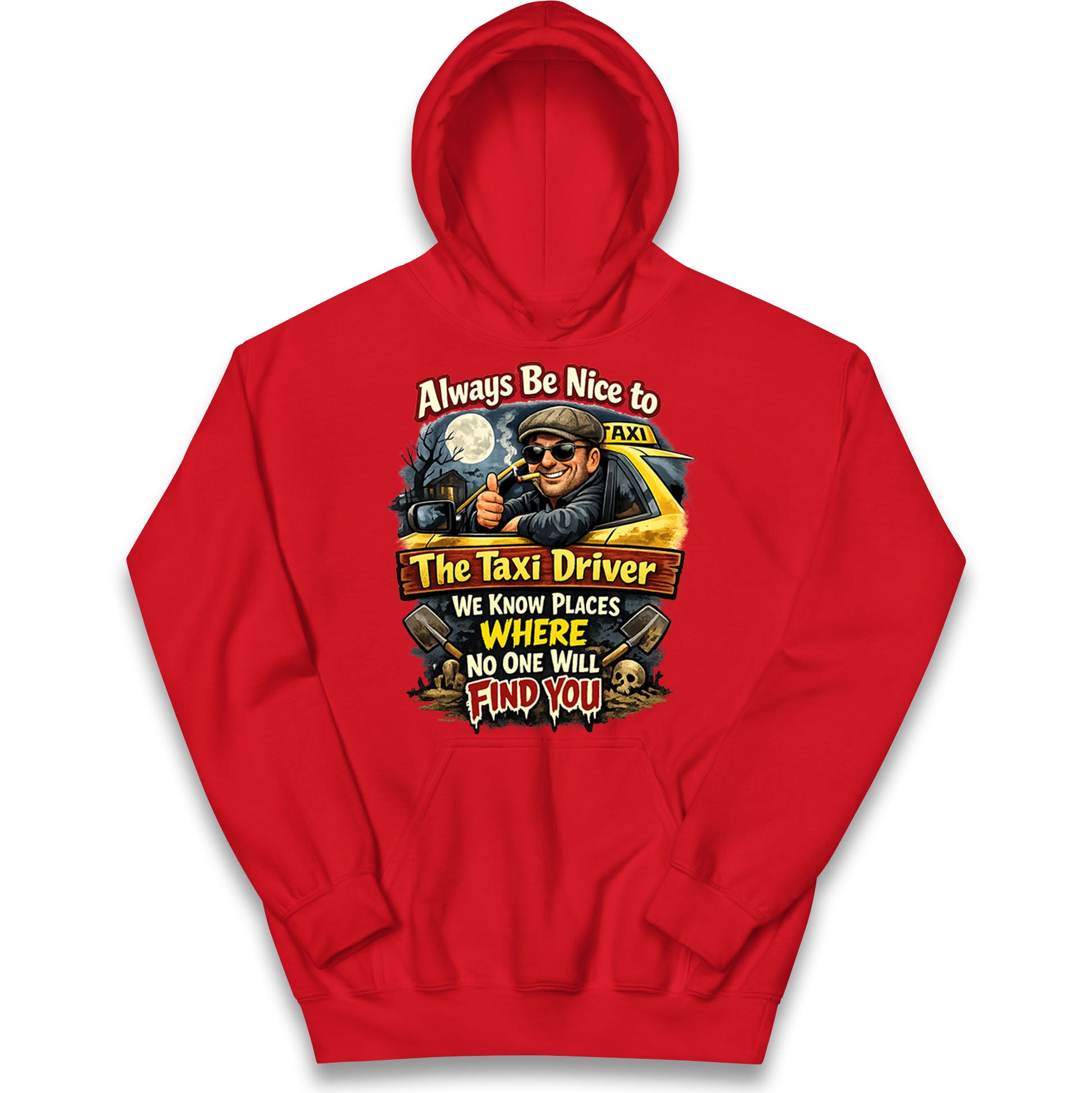 Taxi Driver Kids Hoodie