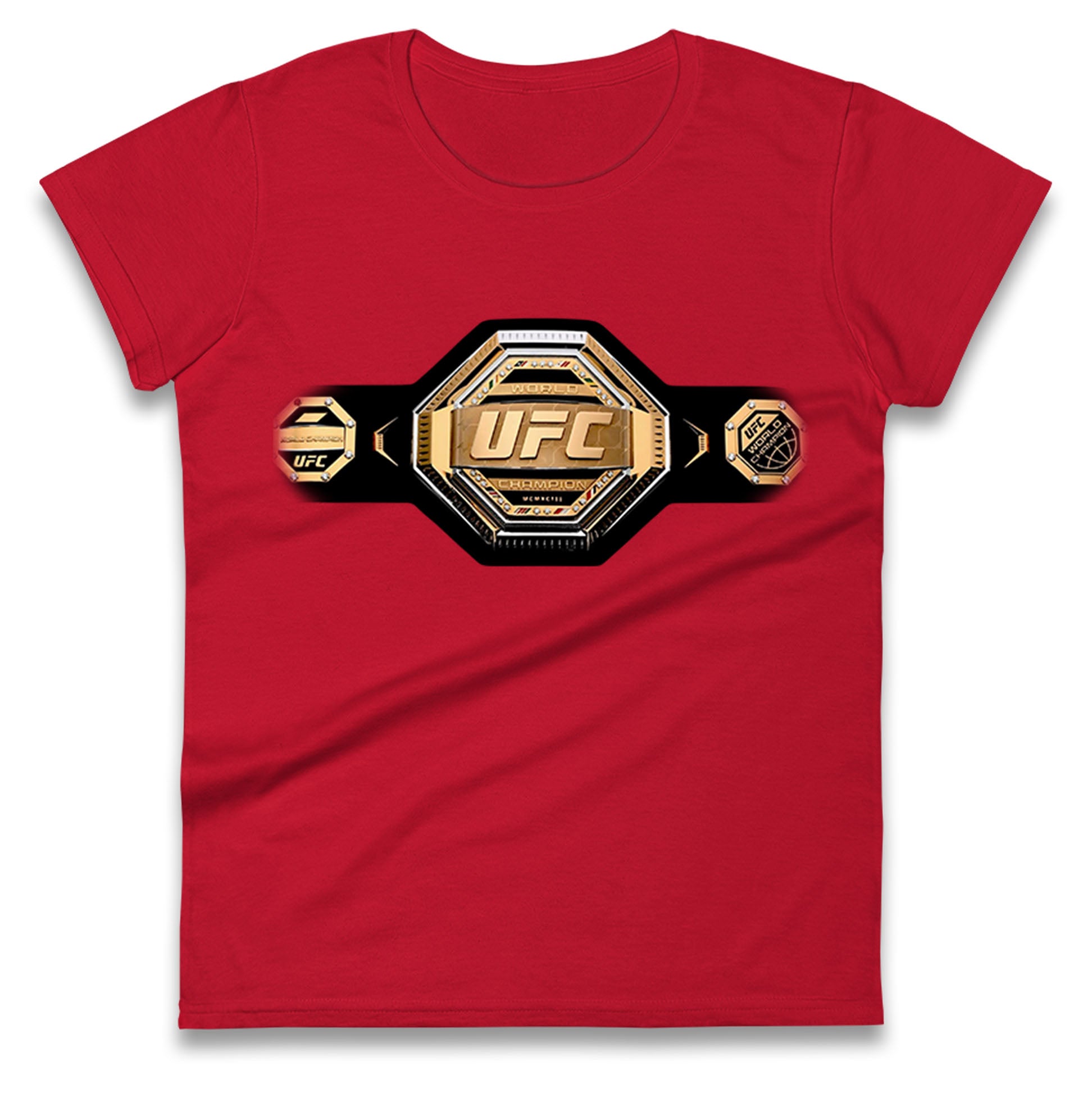 UFC Belt Ladies T Shirt