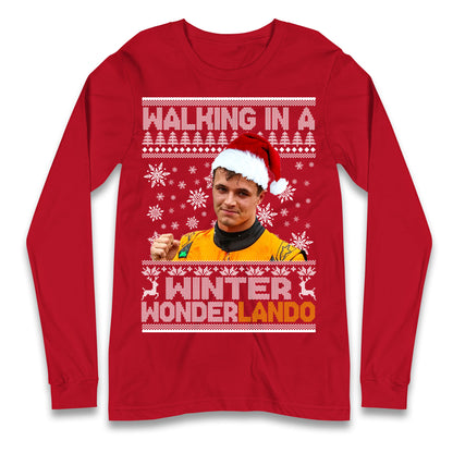 Lando Norris Christmas Longsleeve T Shirt