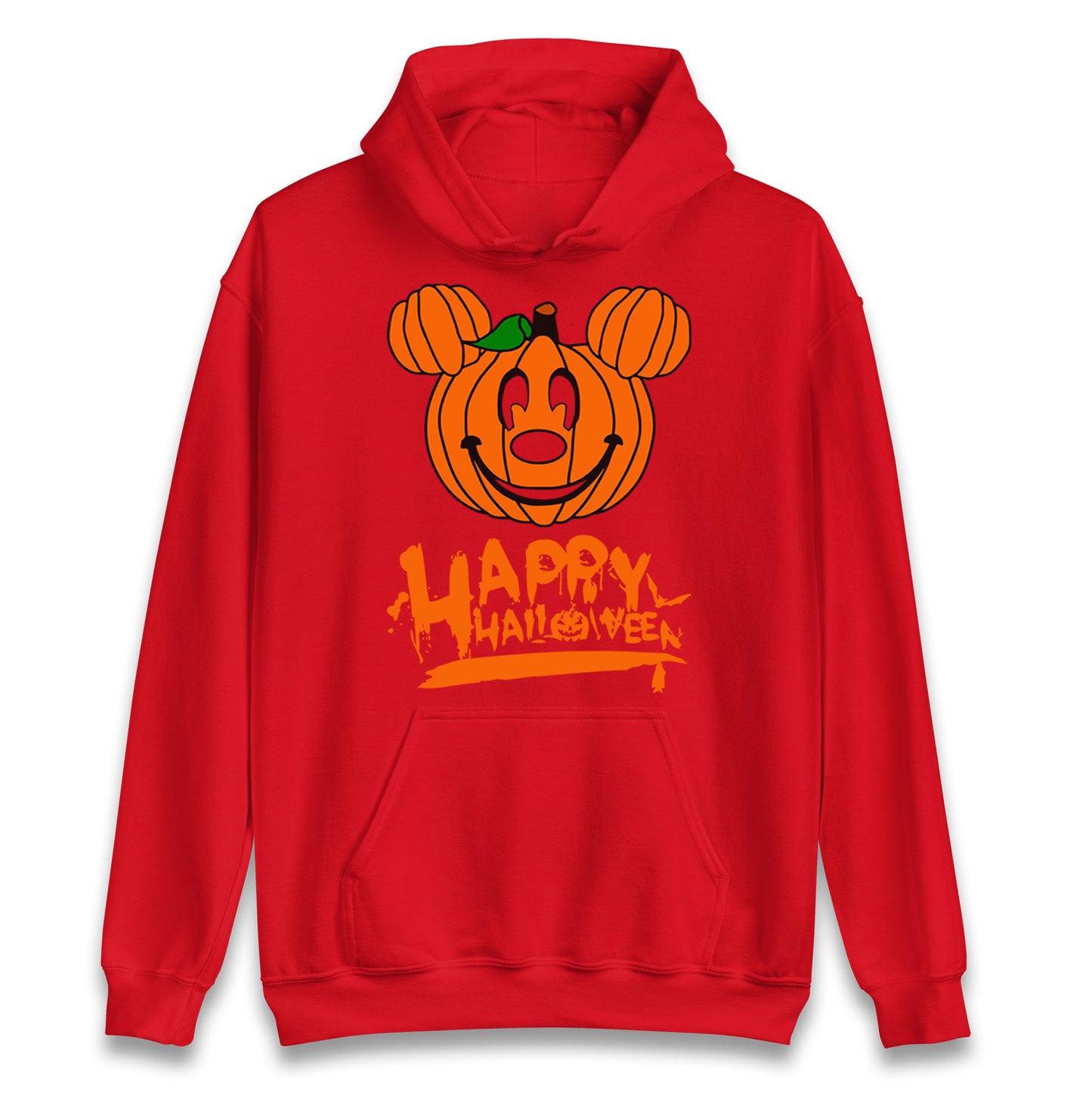 Mickey Mouse Pumpkin Happy Halloween Unisex Hoodie
