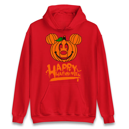 Mickey Mouse Pumpkin Happy Halloween Unisex Hoodie