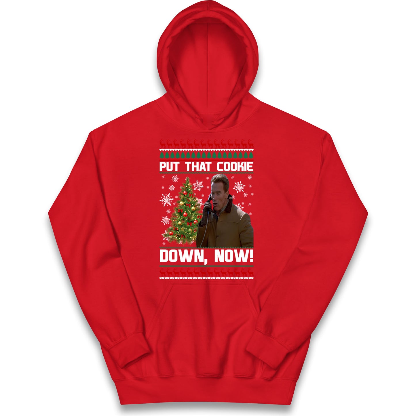 Arnie Christmas Kids Hoodie