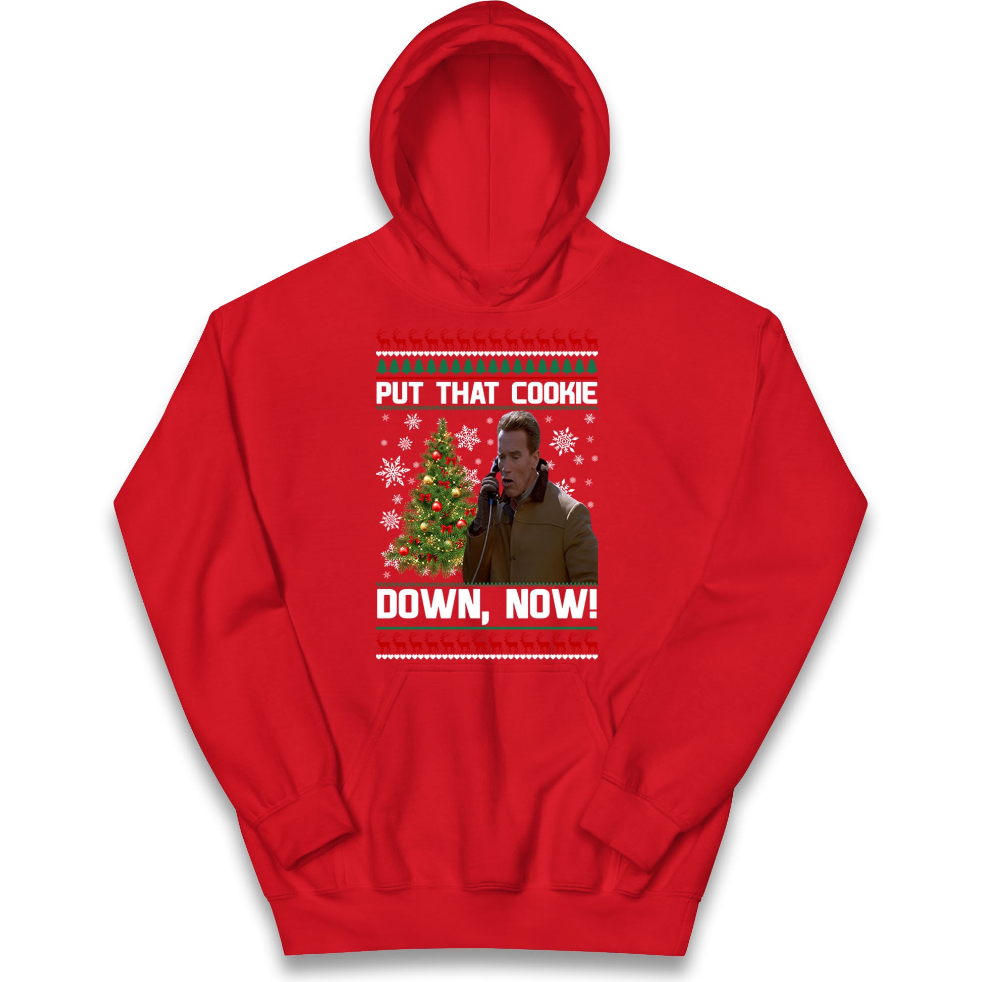 Arnie Christmas Kids Hoodie