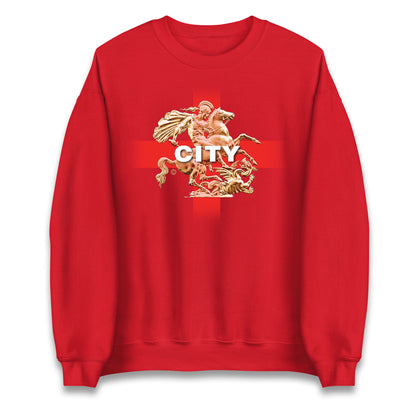 City St George & The Dragon Unisex Sweatshirt