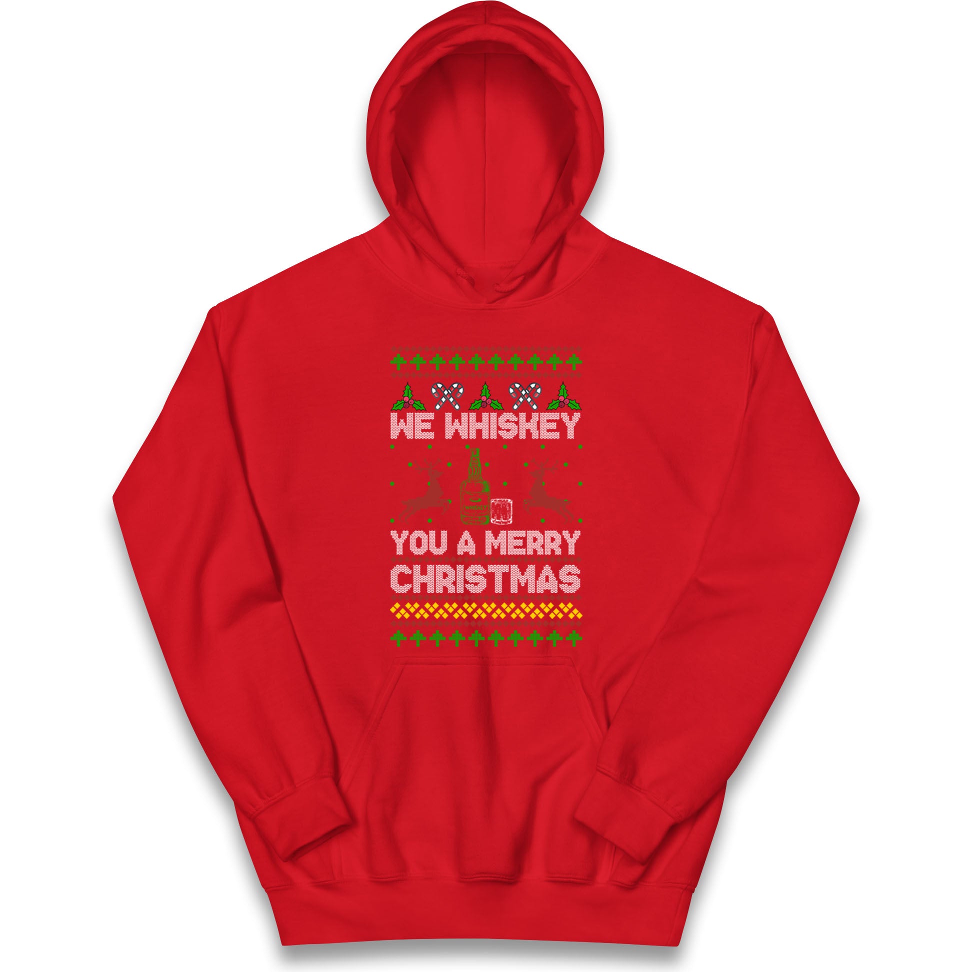 whisky Christmas Kids Hoodie