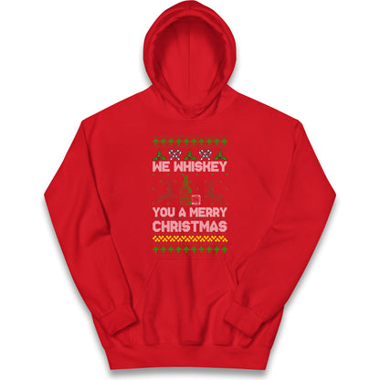 whisky Christmas Kids Hoodie