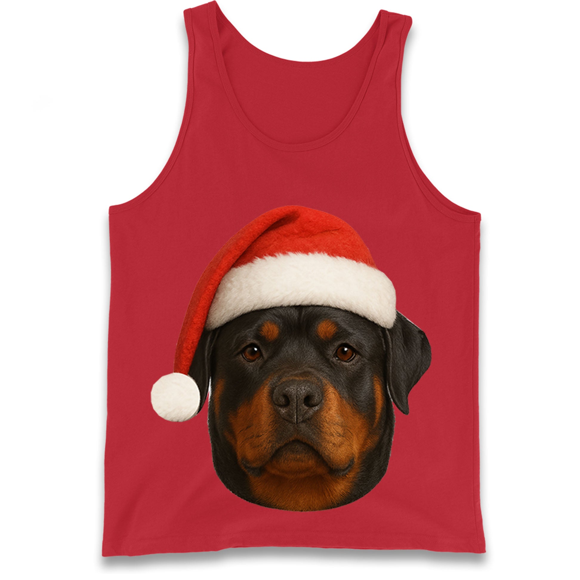 Rottweiler Christmas Tank Top 