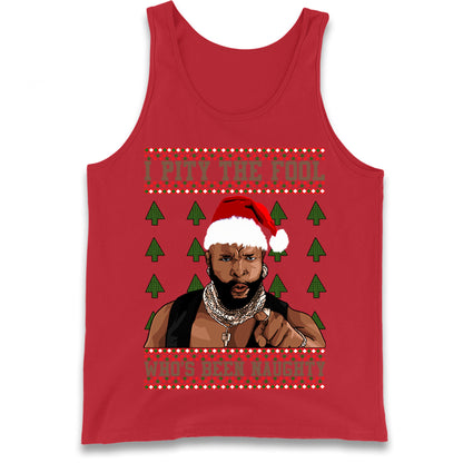 Barry Wood Whos been naughty Christmas Tank Top