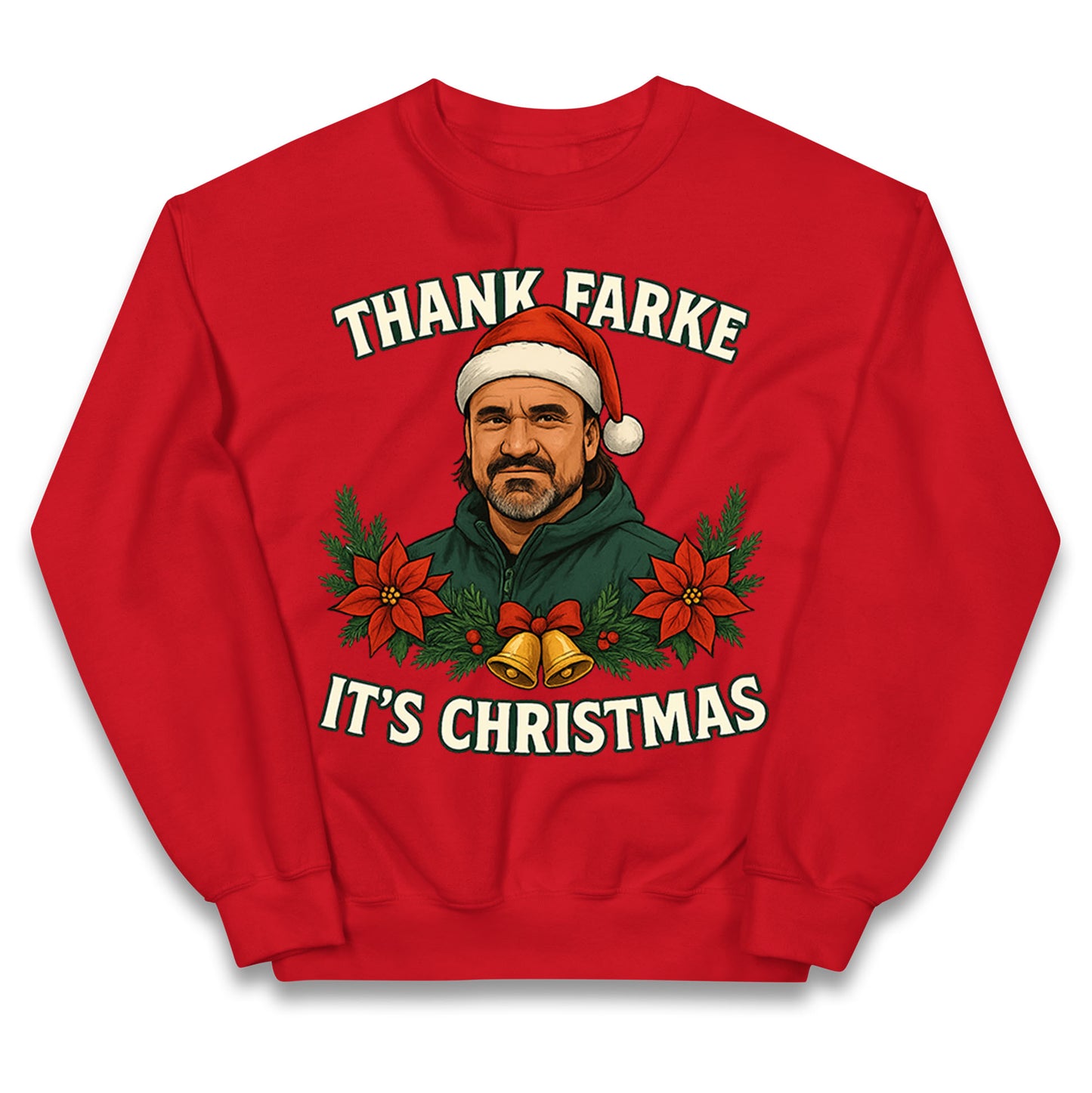 Leeds Utd Christmas Kids Jumper 