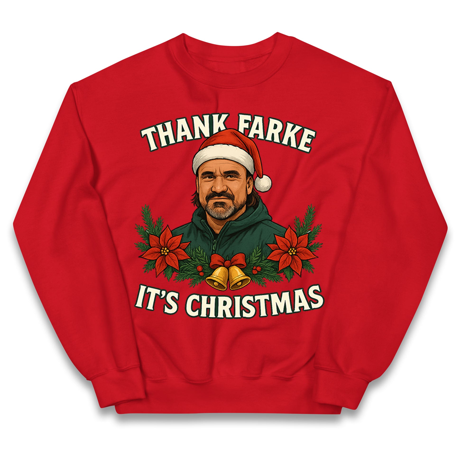 Leeds Utd Christmas Kids Jumper 