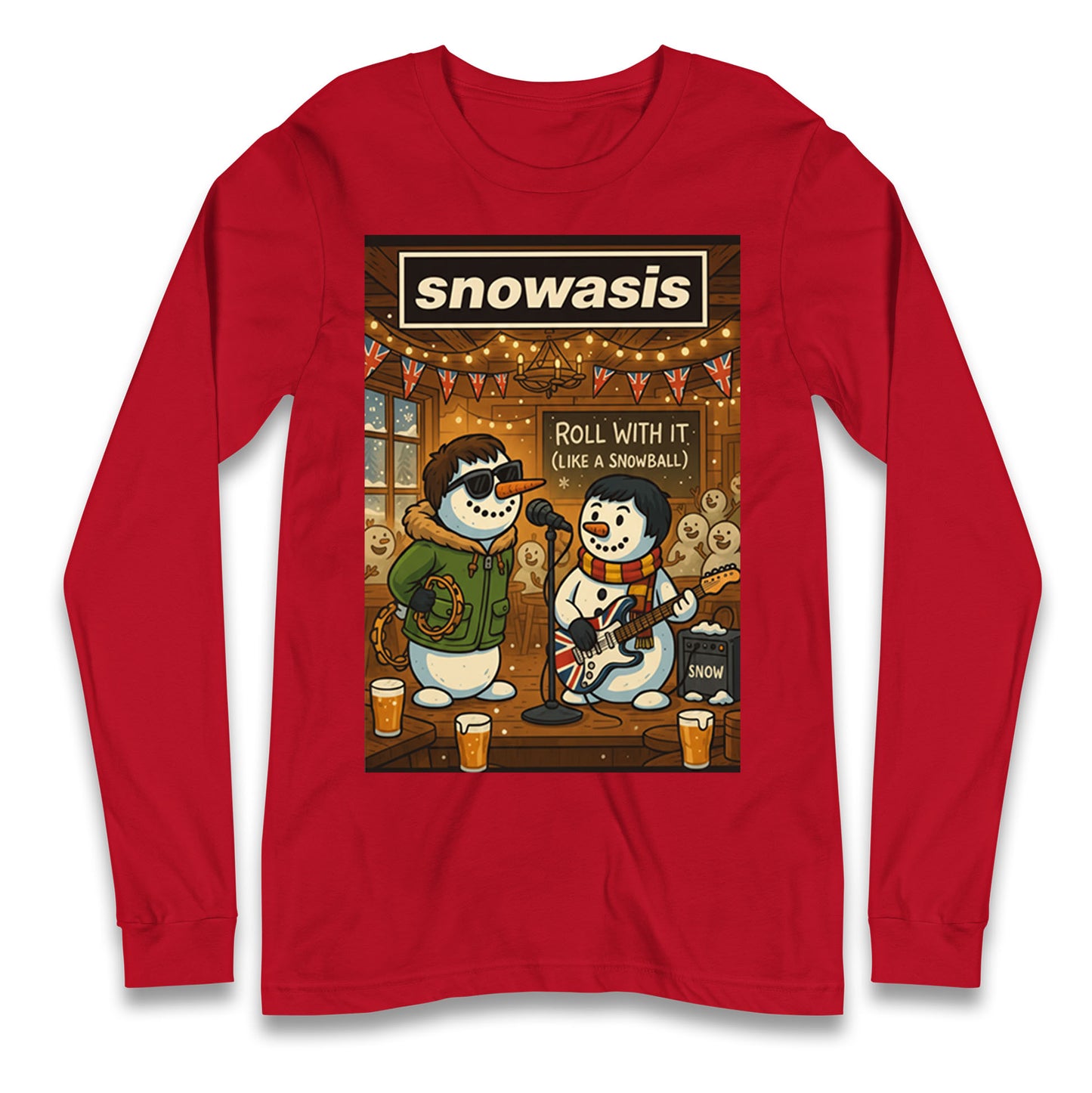 Snowasis Christmas Longsleeve T Shirt