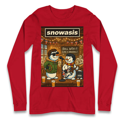 Snowasis Christmas Longsleeve T Shirt