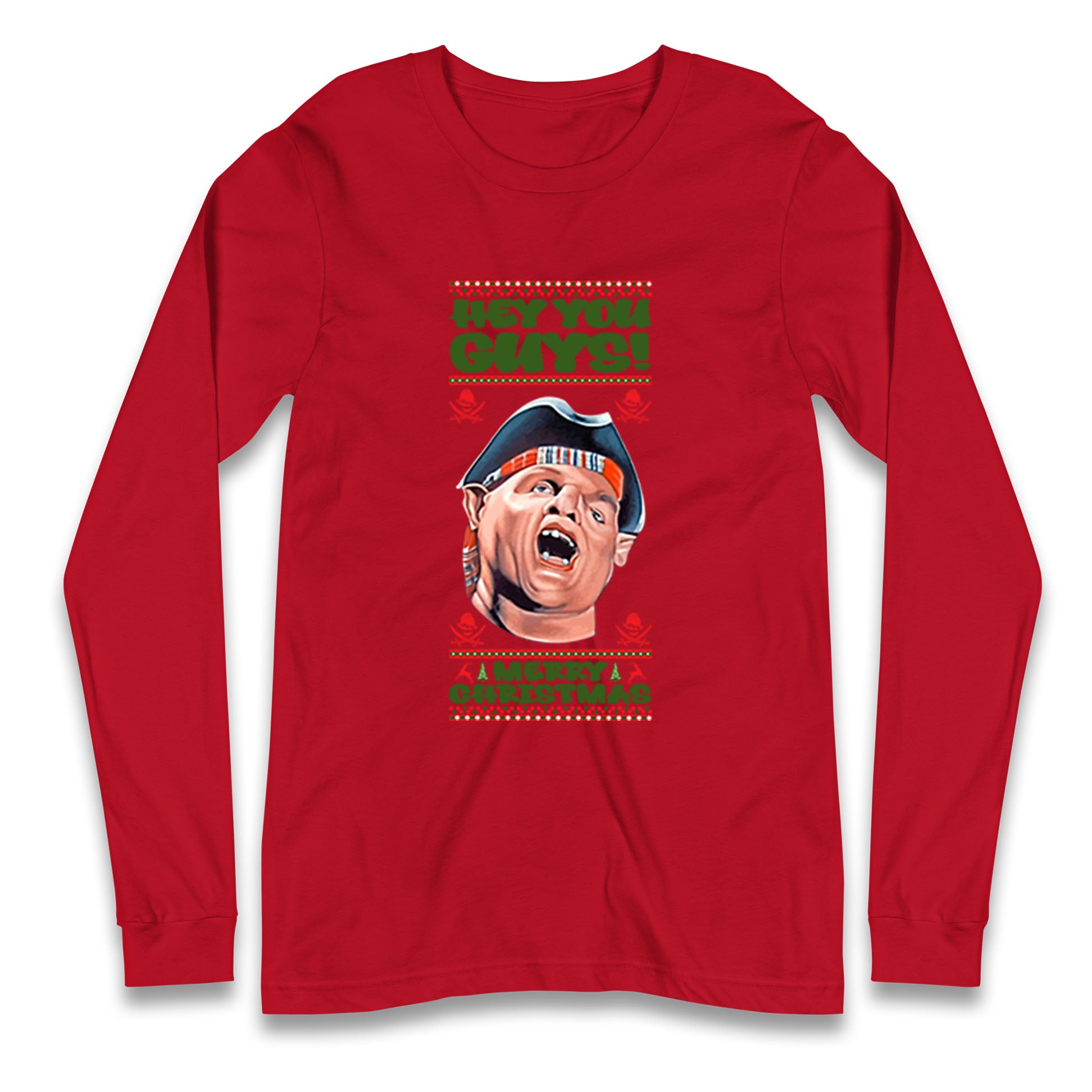 goonies sloth christmas long sleeve t shirt