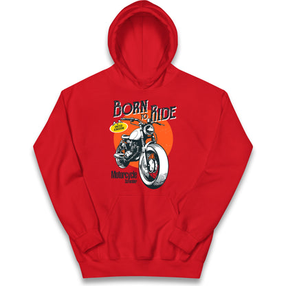 Born To Ride UK Kids Hoodie