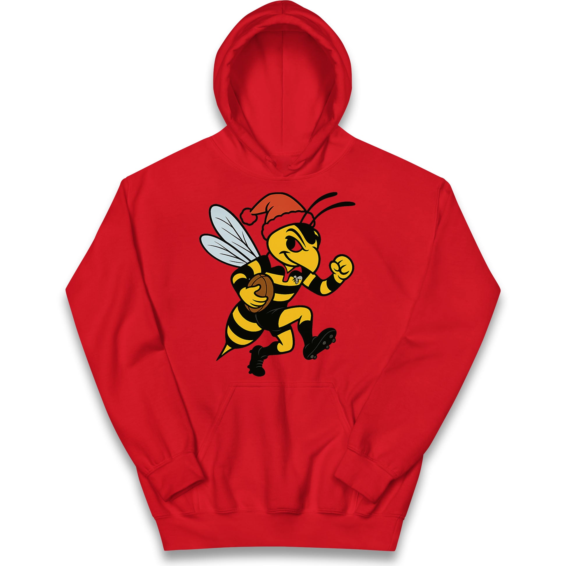 Wasps Rugby Christmas Kids Hoodie